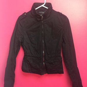 Black Zip Up Jacket